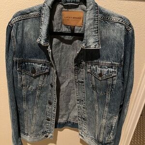 Lucky Brand Blue Boyfriend Denim Jacket